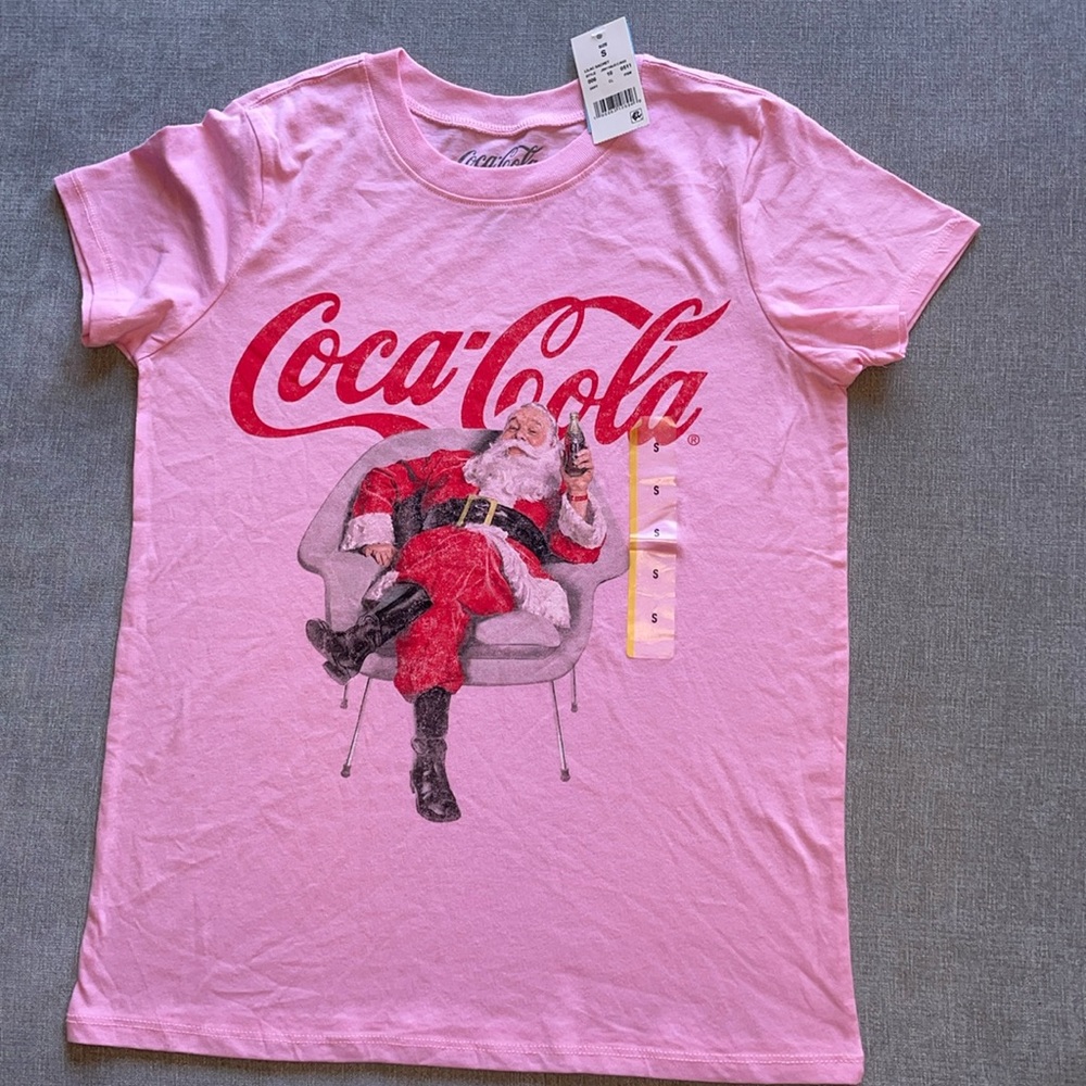Women’s Coca-Cola Santa Short Sleeve Top